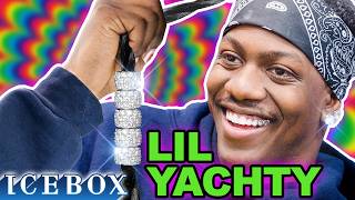 Lil Yachty Gets Diamond Hair Beads at Icebox [upl. by Remark]