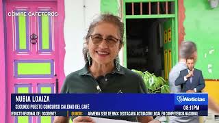 Primer concurso café en olleta Pijao Quindío  Telecafé Noticias [upl. by Raynell]