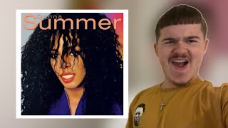 TEENAGER REACTS TO  Donna Summer  Livin’ In America Official Audio  REACTION [upl. by Jaunita]