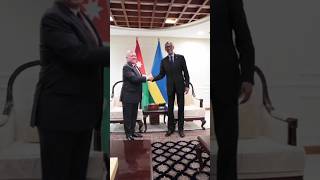 HE Kagame welcomes His Majesty King Abdullah II Ibn AlHussein of the Hashemite Kingdom of Jordan [upl. by Acilef]