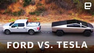 Tesla Cybertruck vs Ford F150 Who will win [upl. by Notselrahc634]