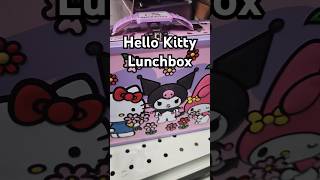 Hello Kitty And Friends Lunchbox 😻hellokitty mymelody sanrio kuromi kawaii shorts [upl. by Chappelka]