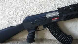 JG Tactical RIS AK47 Review amp Shooting Test amp Update Airsoft AEG [upl. by Ahsemak759]