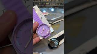 SALE SALE SALE FIZZER LADIES COLLECTION SILICON STRAP WATCH GOOD FINISHING6 colours Price 550 [upl. by Key]