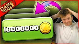 10000000 GOLD AGAIN  Clash of Clans  2 EXPENSIVE [upl. by Abramson]