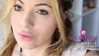 Essence Soft Touch Mousse Foundation Demo⎪Review ♡  Smashing Darling x [upl. by Inar483]