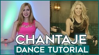 CHANTAJE  Shakira ft Maluma  Dance Tutorial  A bailar con Maga [upl. by Beekman]