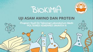 BIOKIMIA UJI ASAM AMINO amp PROTEIN Ninhidrin Biuret Xanthoprotein Millon amp Denaturasi Protein [upl. by Reade941]