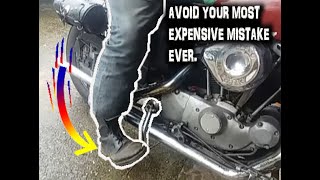 How to properly kickstart your classic motorcycle How to avoid your most expensive kickback mistake [upl. by Esinnej60]