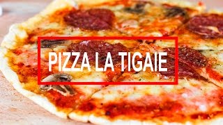 PIZZA LA TIGAIE  reteta rapida  Bucatar Maniac [upl. by Hanako125]