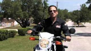 Motormans Motorcycle Safety Tip Showing New Riders Using the Clutch amp Throttle [upl. by Anh]