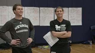 Eric Musselman Mentors Son Michael on Nevada Coaching Staff  Stadium [upl. by Morril444]