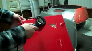 Oratex Aircraft Fabric Testing the Oratex6000 with a Hammer amp removing the dents [upl. by Cristian]