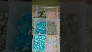 Beads organizing beads colorbeads beadbracelets beadlove beadedjewelry beadworkbeadorganizing [upl. by Oer]