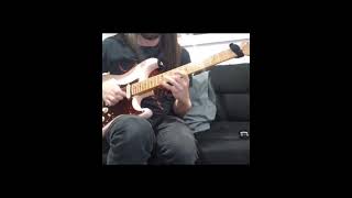 Full vid on my channel guitar shred guitarsolo guitarist [upl. by Enitsirhk]