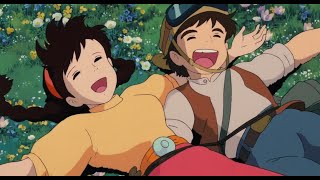 Castle in the Sky  Carrying you  Kimi wo Nosete  Pazu and Sheeta  Ghibli Music  Piano [upl. by Yecart]