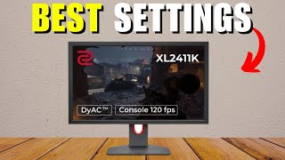 benq xl2411k best settings [upl. by Llarret]