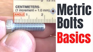 How Metric Bolts are Measured [upl. by Yajet]