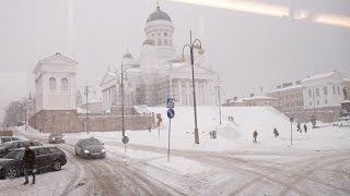 Winter in Helsinki Finland [upl. by Uwkuhceki]