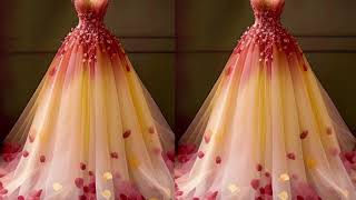 cute gowns  barbie cute gowns  princess gowns designs [upl. by Inad412]