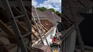 Stripping more roof back with the knotman [upl. by Ademordna]