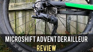 Microshift Advent Derailleur Review [upl. by Garris]