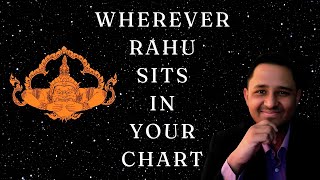 10 KARMIC Secrets of RAHUs Placement in Vedic Astrology rahu rahudasha rahutransit illusion [upl. by Macpherson]