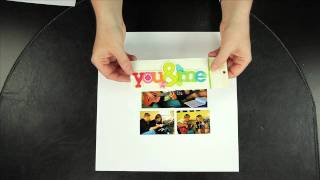 Beginner Scrapbook Tutorials  Part 1  Creating Your First Layout [upl. by Nedyrb]