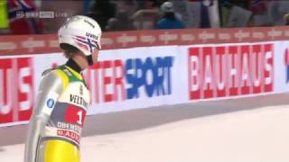 Daniel Andre Tande Oberstdorf 2016 1385m [upl. by Yelrebma]