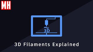 Most common 3D Print filaments explained What are they and when to use them [upl. by Langan]