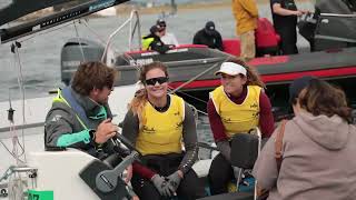 2022 SOF Medal Races in Hyeres  49er 49erFX Nacra 17 [upl. by Novehc]