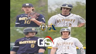 FATHER MCGIVNEY VS ALTHOFF CATHOLIC  Undefeated Griffins face Crusaders in Interdiocesan Matchup [upl. by Ayik]