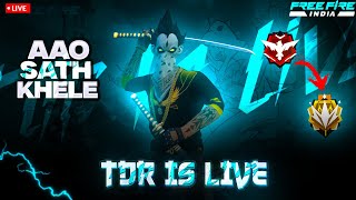 New CSRanked Season🚀Serious Rank Push🤯💫After Long⌚🔥Gameplay TDR Live ff livestream [upl. by Zirtaeb]