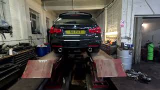 BMW F31 335D XDRIVE  PIPE DYNAMIC BACKBOX DELETE [upl. by Basset226]