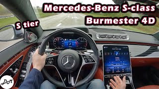 2021 MercedesBenz Sclass – Burmester 4D 31speaker Sound System Review [upl. by Adlihtam]