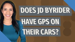 Does JD Byrider have GPS on their cars [upl. by Olshausen]