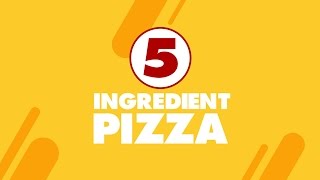 Five Ingredient Pizza  Quick Recipe [upl. by Durrett]