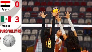 Egipto vs México Campeonato Mundial Femenino Sub 17 De Voleibol FIVB Perú 2024🏐PURO VOLEY RD [upl. by Terrance]