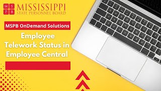 Designating Employee Telework Status in Employee Central [upl. by Idolem733]