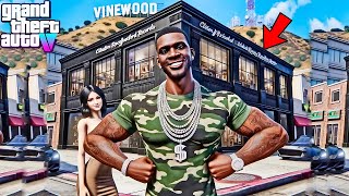 😎GTA 5 Music Mogul Real Life Mod 1 Franklins New Millionaire Record Label [upl. by Jaye]