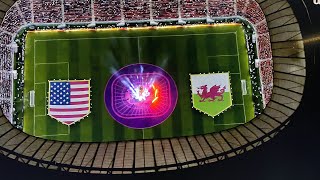 Welsh National Anthem at the World Cup USA volume up [upl. by Nilcaj666]