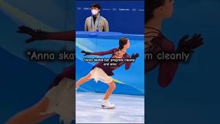 Who should have won olympics figureskating iceskating olympicgames annashcherbakova [upl. by Cheri985]