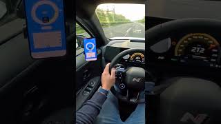 Hyundai Ioniq 5N topspeed the ev faster than Lambo shorts viralshorts trending [upl. by Margarette488]