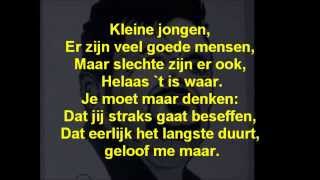 André Hazes  Kleine Jongen  LyricsSongtext [upl. by Nauqan]