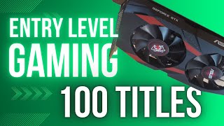 Gaming on a budget 100 games playable on GTX 1050 Ti and other older GPUs [upl. by Coben]