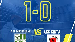 ASC MBENGUENE vs ASC GUENTA quarts de finale zone 6 de Yoff [upl. by Neik559]