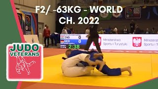 🌏Rd 4  63 kg  F2  SALIAN IND vs KORTMANN GER Krakow World Championships Veterans 2022 [upl. by Eibot294]