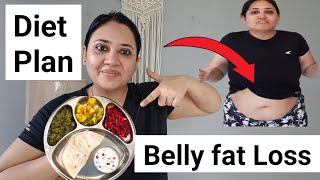 INDIAN DIET PLAN TO LOSE BELLY FAT  HEALTHY DIET PLAN TO LOSE HANGING LOWER BELLY FAT  WHAT I EAT🍲 [upl. by Melton]