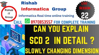 LIVE SESSION 22 SCD2 DATE METHOD INFORMATICA ETL SESSION [upl. by Anaic]