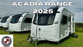 NEW Coachman Acadia Caravan Range 2025 [upl. by Melli]